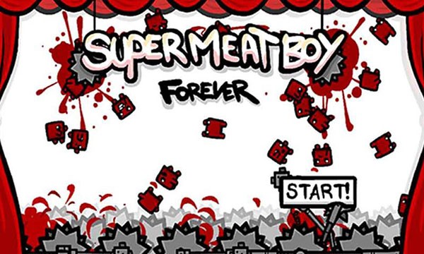 Super Meat Boy Forever超级食肉男孩游戏截图